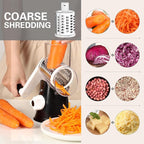 Cambom Rotary Cheese Grater Hand Crank Cheese Shredder - Image 2