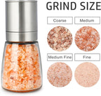 Gulex® Pepper Grinder Pepper Mill, Salt Grinder Refillable, Adjustable - Image 6