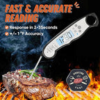 Digital Meat Thermometer, Waterproof Instant Read Food Thermometer - Image 2