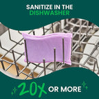 Scotch-Brite Dobie Stay Clean Scrubbers, Non-Scratch Dual-Sided Dish Sponges - Image 5