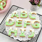 Alphabet Letter Cookie Cutters Shapes Large 3 Inch - Image 5