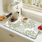 Findosom Floral Dish Drying Mat, Cuttable Drying Mat - Image 8