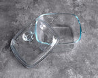 Clear Square Glass Casserole - Image 5