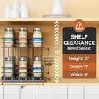 Mystozer Pull Out Spice Rack Organizer - Image 2