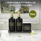 Cisily Kitchen Soap Dispenser Set Comes - Image 6