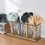 Suli Extra Large Kitchen Utensil Holder Countertop - Image 6
