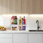 Sorbus Stackable Storage Bins Open Front, Pantry Bins - Image 4