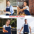 Utopia Kitchen 10 Pack Bib Apron Adjustable - Image 5