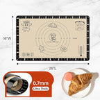 Silicone Baking Mat with Recipes, Silicone Mat - Image 3
