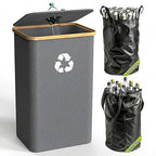 Recycling Bin for Kitchen Indoor Home, Large 100L/ 26 Gallon Recycle Bin by Pakusane
