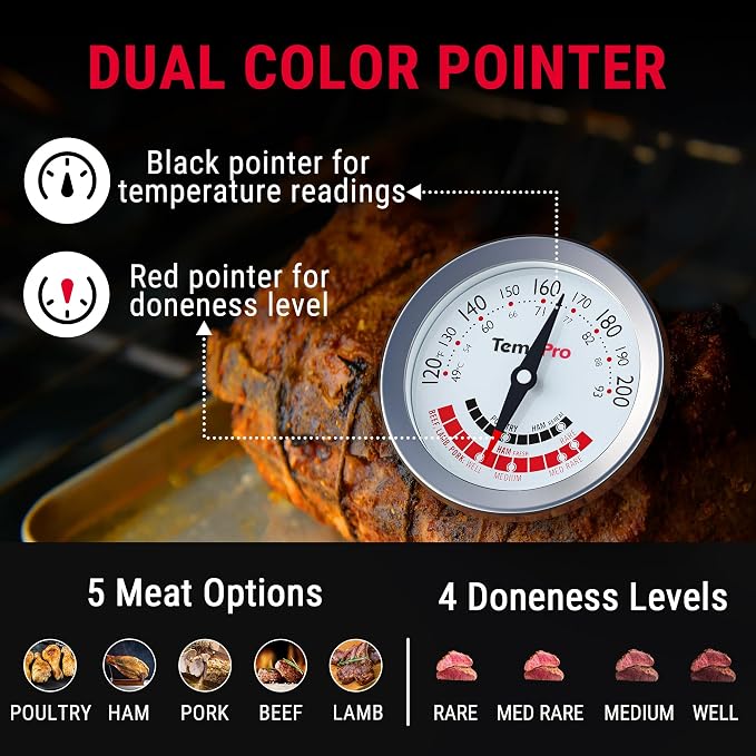 TempPro APT200 2 Pcs Meat Thermometer - Image 3