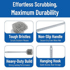 SPARTA 40501EC23 Plastic Large Scrub Brush, Kitchen Brush, Utility Brush - Image 4