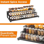 3-Tier Spice Rack Organizer for Kitchen Cabinet or Pantry, Seasoning Organizer - Image 5