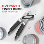 Zulay Kitchen Can Opener with Large Bottle Opener - Image 4