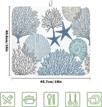 Summer Coastal Dish Drying Mats - Image 2