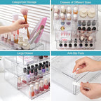 Vtopmart 5 Tier Clear Makeup Organizer - Image 5