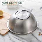COOK WITH COLOR Stainless Steel Mixing Bowls Set - Image 2