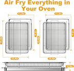 DONGULI Air Fryer Basket Oven - Image 3