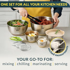Baker's Signature Stainless Steel Mixing Bowls - Image 7