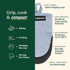 Cuisinart Mini Oven Mitts – 5.5” x 7” Heat-Resistant Kitchen Mitts - Image 6