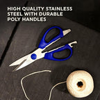 Chicago Cutlery 2-Pack Soft Grip Kitchen Scissors Shears - Image 4