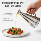Olietta Olive Oil Dispenser Bottle Gold Stainless Steel Non Drip Leak Proof No - Image 3