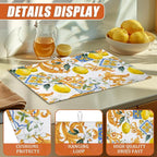 Watercolor Lemon Dish Drying Mat - Image 3