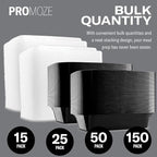 50-Pack Reusable Meal Prep Containers Microwave Safe Food Storage Containers - Image 4