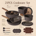 CAROTE 21PCS Pots and Pans Set Non Stick - Image 2