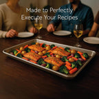 Restaurantware Met Lux 26 x 18 Inch Industrial Baking Pan 1 Heavy-Duty - Image 7
