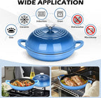 Bread Dutch Oven for Sourdough Baking, Joyfair Enameled Cast Iron Dutch Oven Pot - Image 5