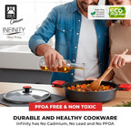 BRA COOKWARE Infinity Dual-Handled Sauté Pan w/Glass Lid | 11-Inch 2.95-Quart - Image 7