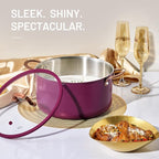 CAROTE 8QT Full Clad Tri Ply Stainless Steel Stock Pot - Image 6
