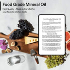 Thirteen Chefs Mineral Oil - 64oz Food Grade Conditioner - Image 6