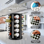 Handisen Rotating Spice Rack Organizer - Image 6