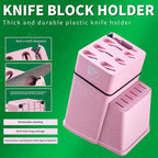 FULLHI 14pcs Block Knife Set, Chef's Knife Steak Knives Set - Image 5