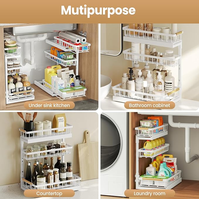 Under Sink Organizer and Storage - Image 8