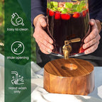 FOODLE Glass Drink Dispenser - Image 5