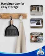 MR.SIGA Mini Dustpan and Brush Set, Portable Cleaning Brush and Dustpan Combo - Image 6