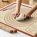Silicone Baking Mat, Reusable Food Grade Silicone Counter Mat by DANIADEAN