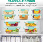 34pcs Glass Food Storage Containers - Image 5