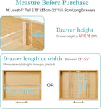 Vtopmart 8 Pack Drawer Dividers - Image 3