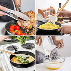 E-far Kitchen Utensils Set of 12, Silicone Cooking Utensils - Image 5