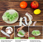 3rd Upgraded Plastic Bowl Covers, 3 Sizes Plastic Covers - Image 4