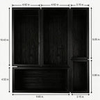 bamboo drawer organizer Set, expandable drawer dividers, wooden storage - Image 6