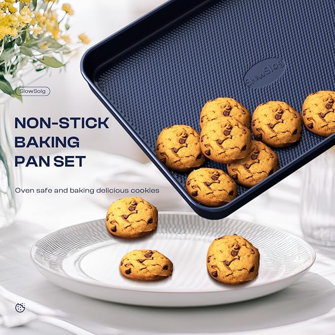 12-Piece Oven Safe Nonstick Bakeware Set - Image 3