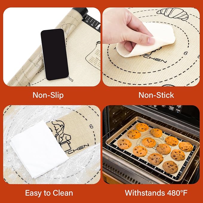 Silicone Macaron Baking Mat - Image 5