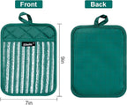 Alselo Silicone Pot Holders Set of 3 Heat Resistant & Non Slip Potholders - Image 2