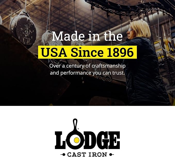 Lodge Seasoned Cast Iron Skillet 9 Inches - Image 9