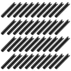 MECCANIXITY 60Pcs Slotted Split Roll Pins 1/5 Inch Dia. 1-2/5 Inch Length 65Mn by MECCANIXITY